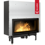 Krbová vložka Kratki Nadia 14kW s výsuvem, černé obložení Termotec
